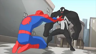 Spider-Man sconfigge Venom | The Spectacular Spider-Man (2008) S01E13 ITA