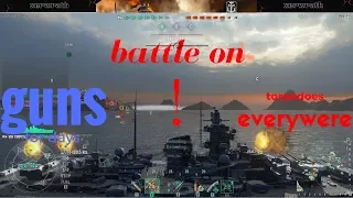 xerwrath world of warships episode 4 British ships ? and french