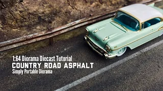 How to Make Realistic 1:64 Mini Diorama Country Road