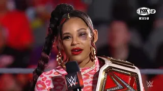 Bianca Belair habla sobre Becky Lynch despues de Wrestlemania 38 - WWE Raw Español: 04/04/2022