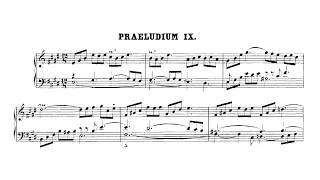 Prelude and Fugue in E-Major, WTC I, BWV 854