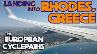 Landing into Rhodes, Greece 11.07.22