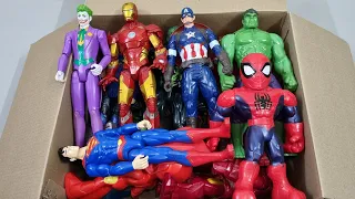 THOR VS SPIDERMAN VS CAPTAIN AMERICA VS IRONMAN VS VENOM VS GROOT SUPERHERO AVENGERS UNBOXING