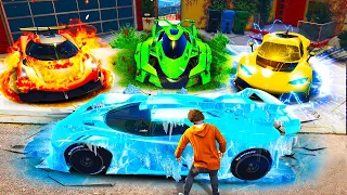 Stealing Rarest ELEMENTAL Supercars in GTA 5!