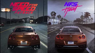 Need for Speed - Payback vs Heat | Graphics and Sound Comparison |