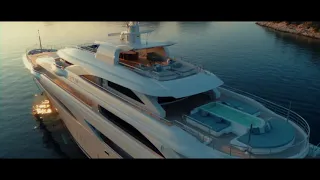 Fresh footage of O’PTASIA 85m Golden Yachts