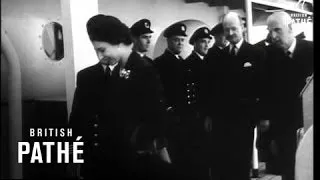 Queen & Duke Visit Kent Oil Refinery (1955)