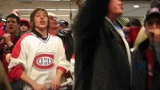 Habs fan in Boston