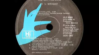 O.V. Wright - Let's Straighten It Out (Dj ''S'' Rework)