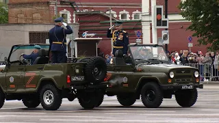 На площади Ленина в Тамбове прошел Парад Победы