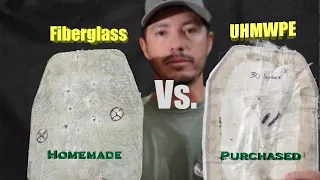 Can DIY Fiberglass outperform UHMWPE - Today's body armor of choice