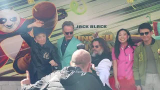 Ronny Chieng, James Hong, Bryan Cranston, Awkwafina & Jack Black - World premiere of Kung Fu Panda 4