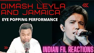 Dimash Kudaibergenov _ Leyla and Jamaica live | Indian Fil Reaction Video Viral in India