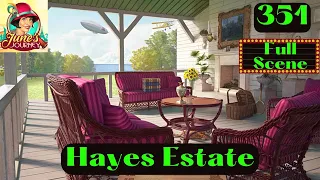 JUNE'S JOURNEY 351 | HAYES ESTATE (Hidden Object Game) *Full Mastered Scene*