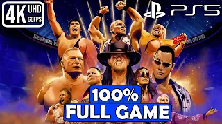 WWE 2K24 Showcase 40 Years Of Wrestlemania [4K 60FPS] Gameplay Walkthrough FULL GAME - No Commentary