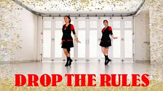 Drop The Rules - Advanced Level Line Dance, Music (with Lyrics) CHAIN REACTION by Michael Canitrot
