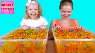 ORBEEZ CHALLENGE GAME | Toys Minions | 20000 шариков Орбиз | Игрушки Миньоны | Орбиз челендж