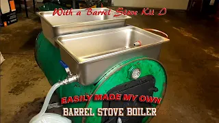 Easily Build a Barrel Stove Maple Syrup Boiler