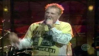 Sex Pistols - "Pretty Vacant" (live) on Late Show with Craig Ferguson