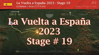 La Vuelta 2023, Stage 19 (La Bañeza - Íscar), course, route, profile, animation