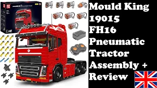 Oops, they did it again ! Mould King 19015 - FH16 Pneumatic Tractor - Assembly + Review