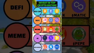 Invest in Top Crypto sector #cryptonews #cryptoexpert #bitcoin