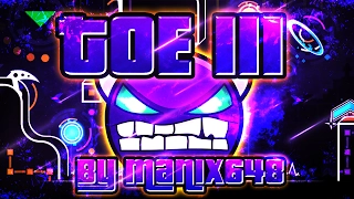 Geometry Dash - "TOE III" 100% GAMEPLAY Online (Manix648) HARD DEMON