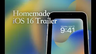 I made an ad for Apple's iOS 16, using Google's BGM