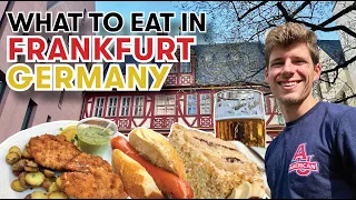 What to eat in Frankfurt, Germany 🇩🇪 | Tastes of the World