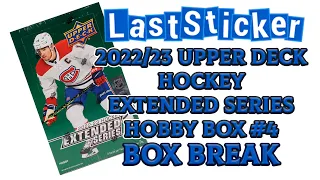 Boxbreak Upper Deck 2022-23 Extended series Hobby box #4