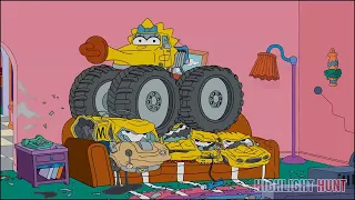 The Simpsons, Puffless Couch Gag