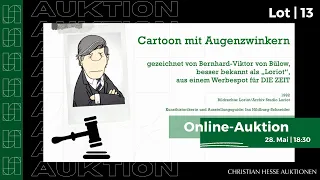 Helmut Schmidt | Cartoon mit Augenzwinkern | 1992