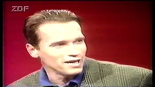 Arnold Schwarzenegger und Michael Brügger - Wetten das - 1991 - Teil 1