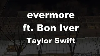 Karaoke♬ evermore ft. Bon Iver - Taylor Swift 【No Guide Melody】 Instrumental