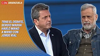 SERGIO MASSA, MANO a MANO con JORGE RIAL | ENTREVISTA COMPLETA