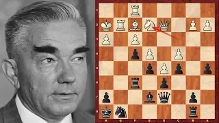Most brilliant moves of all time - Averbakh vs Kotov - Old Indian Defense (A55) (Chessworld.net)