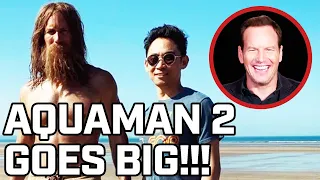 Aquaman 2: Patrick Wilson Promises James Wan Goes Big