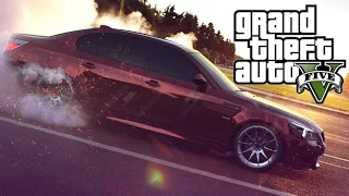 GTA 5 Mods: BMW M5 - Тачка Давидыча (SMOTRA)