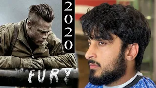 Brad Pitt Fury Undercut - Transformation Tutorial