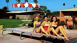 "Dive into the Past: American Hotel Pools of the 1950s and 1960s"