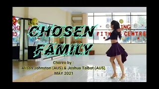 CHOSEN FAMILY LINE DANCE MAY 2021