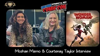 NYCC 2019 | Wonder Woman: Bloodlines | Voice Actors Mozhan Marno & Courtenay Taylor Interview