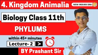 lecture 2 || chapter 4 Kingdom Animalia class 11 biology science || maharashtra board