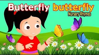 Butterfly 🦋🌼poem#primaryschool #upbasiceducation #englishrhymesforchildren