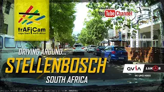 Driving around Stellenbosch | South Africa | 2021/12/16 | 09:27:29 | Lukas 4K H900