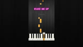Wake Me Up 🌅 Avicii EASY Piano Tutorial