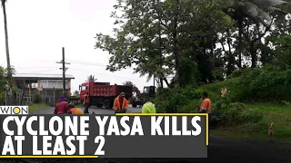 Roads and bridges flooded after Cyclone Yasa hits Fiji | World News | WION News