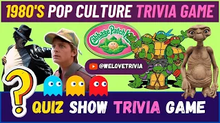 80's Pop Culture Trivia Quiz Game - How Well Do You Know the 1980's?