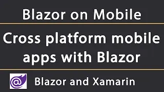 Building cross platform mobile apps with Blazor (Experimental)