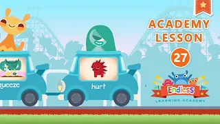 Endless Learning Academy - Lesson 27 - KNOCK, BUMP, CARRY, SQUEEZE, HURT | Originator Games